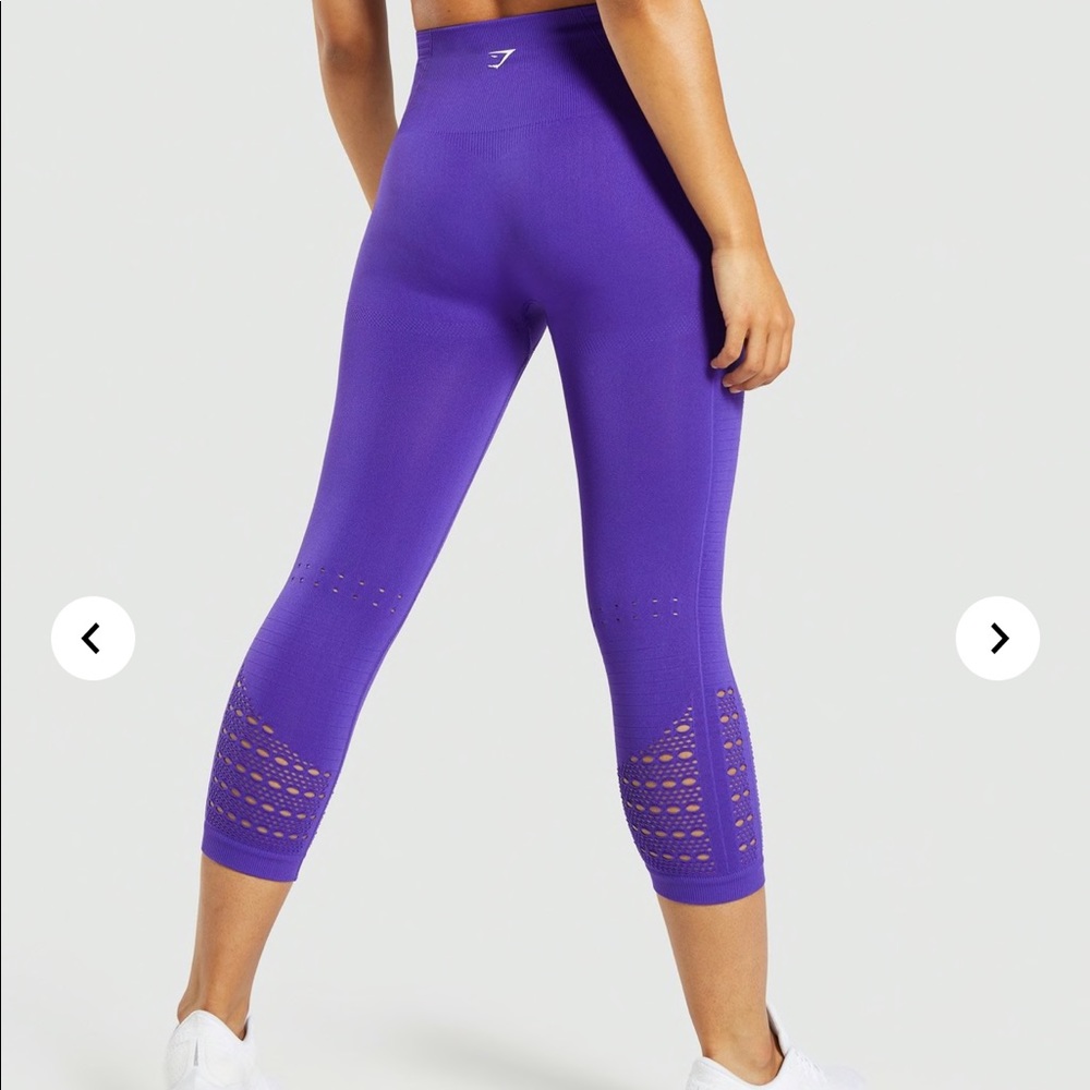 GS Purple Capri Leggings